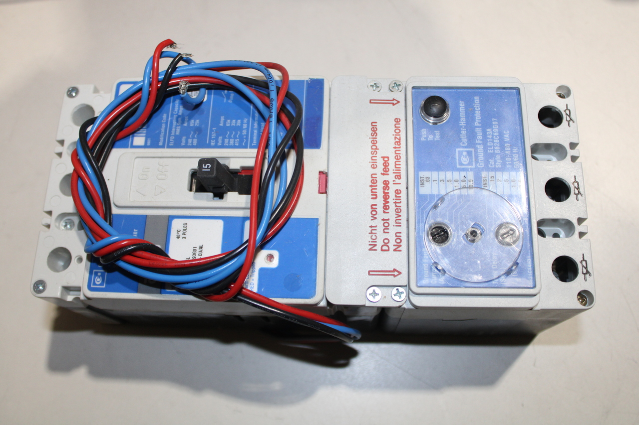 Cutler-Hammer ELFD3015L Molded Case Breakers MCCBs