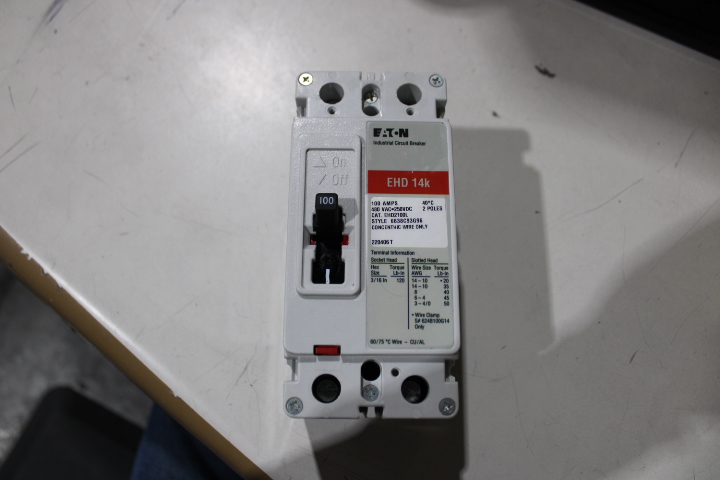 Eaton EHD2100L Molded Case Circuit Breaker