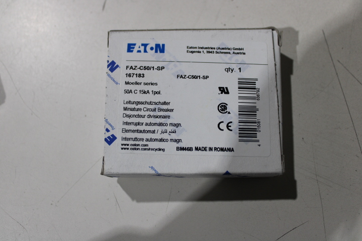 Eaton FAZ-C50/1-SP Supplementary Protector