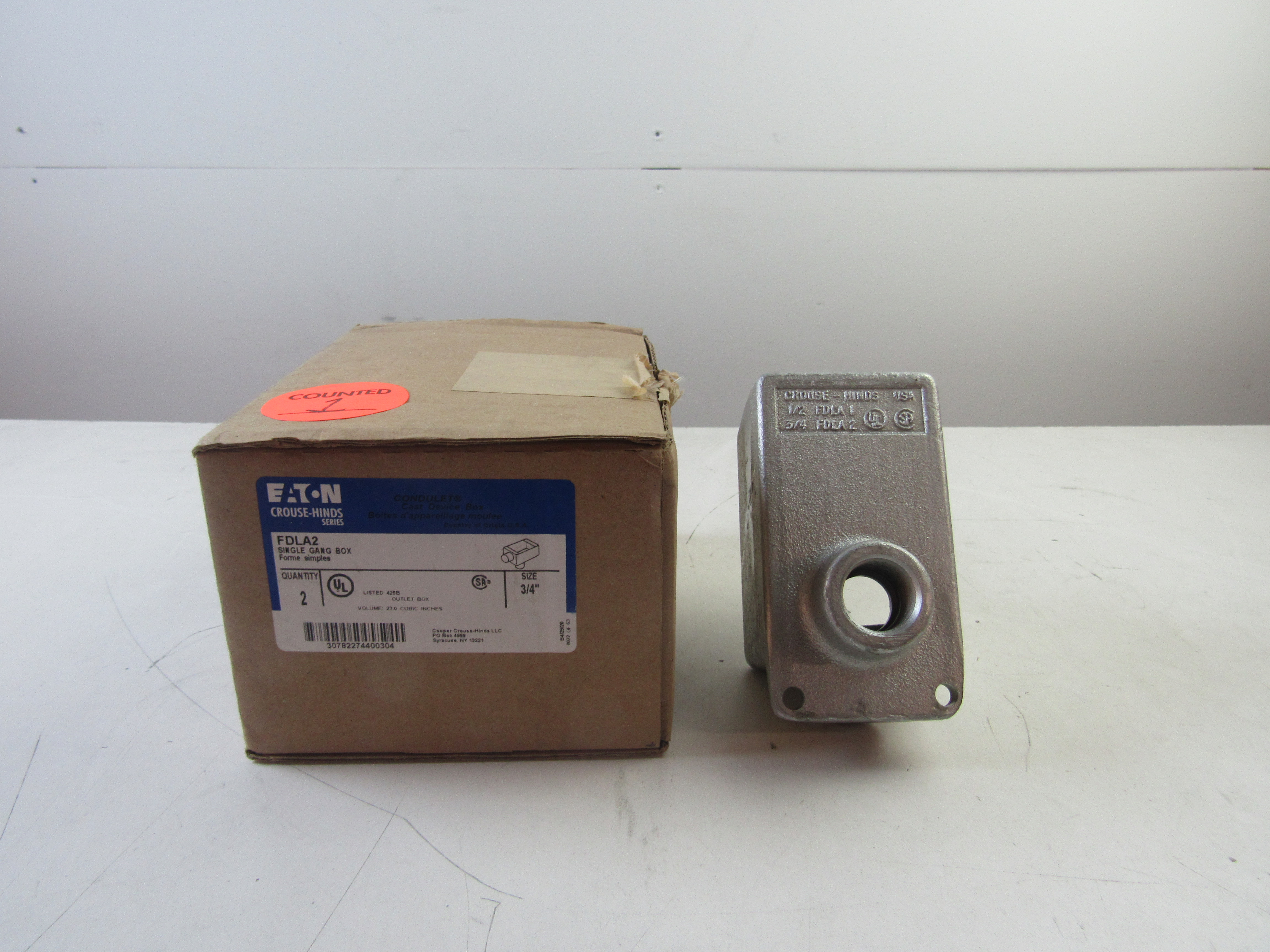 Crouse-Hinds FDLA2 Cast Device Box