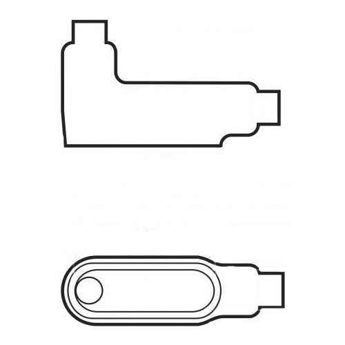 Plasti-Bond PRHLB28 Conduit Body