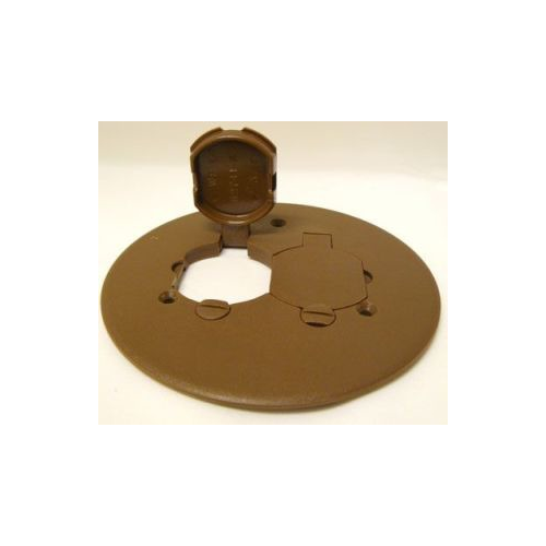 Cantex 5133678 Floor Box Duplex Cover (Repackaged)