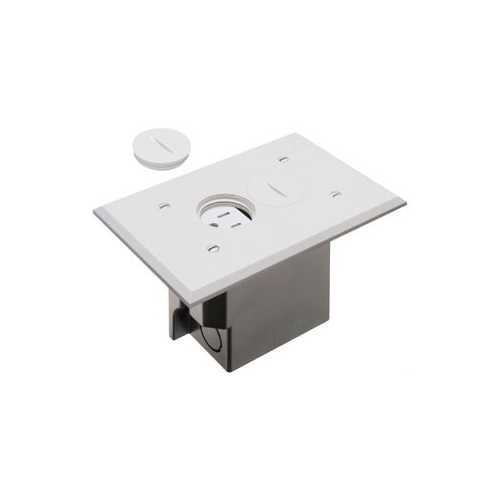 Arlington Industries FLBR101W Floor Box