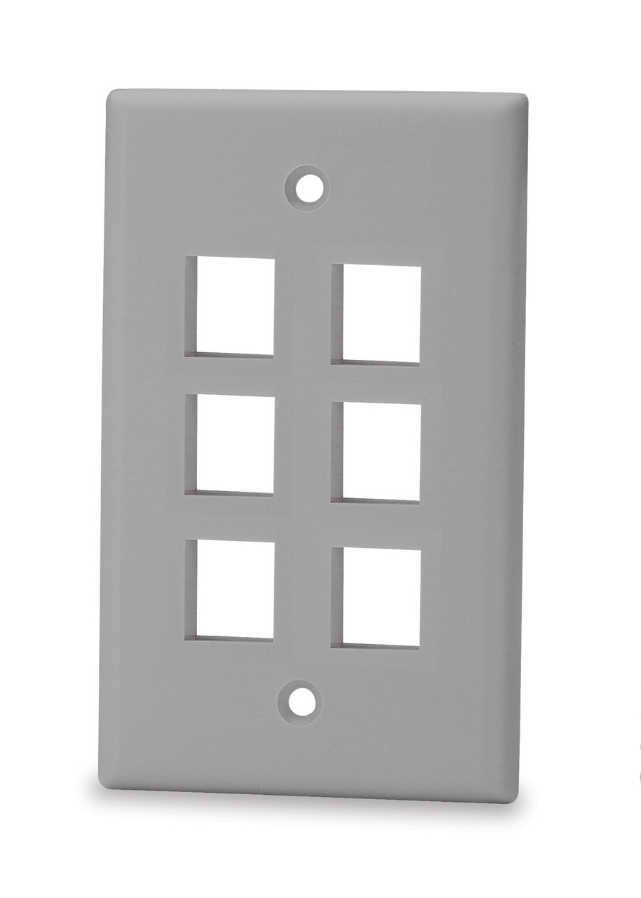 Signamax SKF-6-GY Wallplates and Accessories Signamax SKF-6-GY Wallplates and Accessories