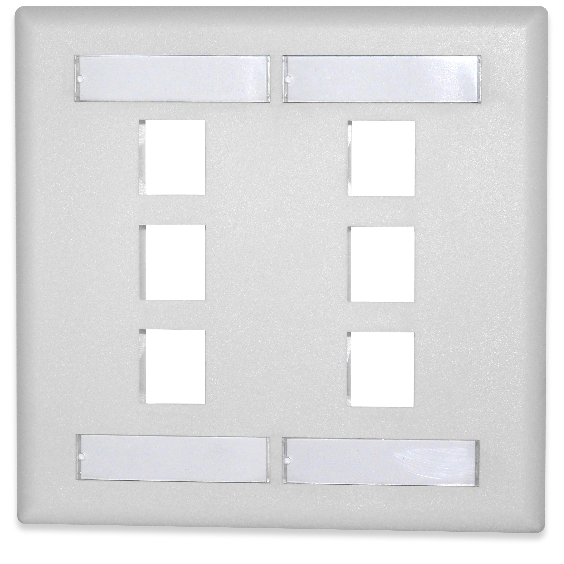 Signamax DKFL-6-WH Wallplates and Accessories Signamax DKFL-6-WH Wallplates and Accessories