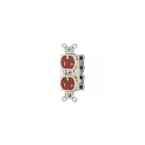 Hubbell Wiring Device-Kellems SNAP8300RLTR Straight Blade Receptacle
