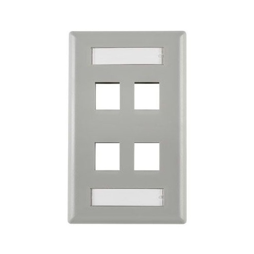 Hellermann-tyton FPQUAD-W Wallplates and Accessories