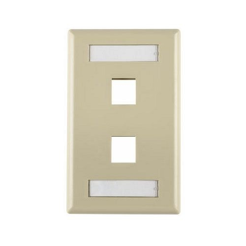 Hellermann-tyton FPIDUAL-I Wallplates and Accessories Hellermann-tyton FPIDUAL-I Wallplates and Accessories