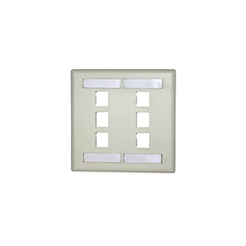 Signamax DKFL-6-GY Wallplates and Accessories Signamax DKFL-6-GY Wallplates and Accessories