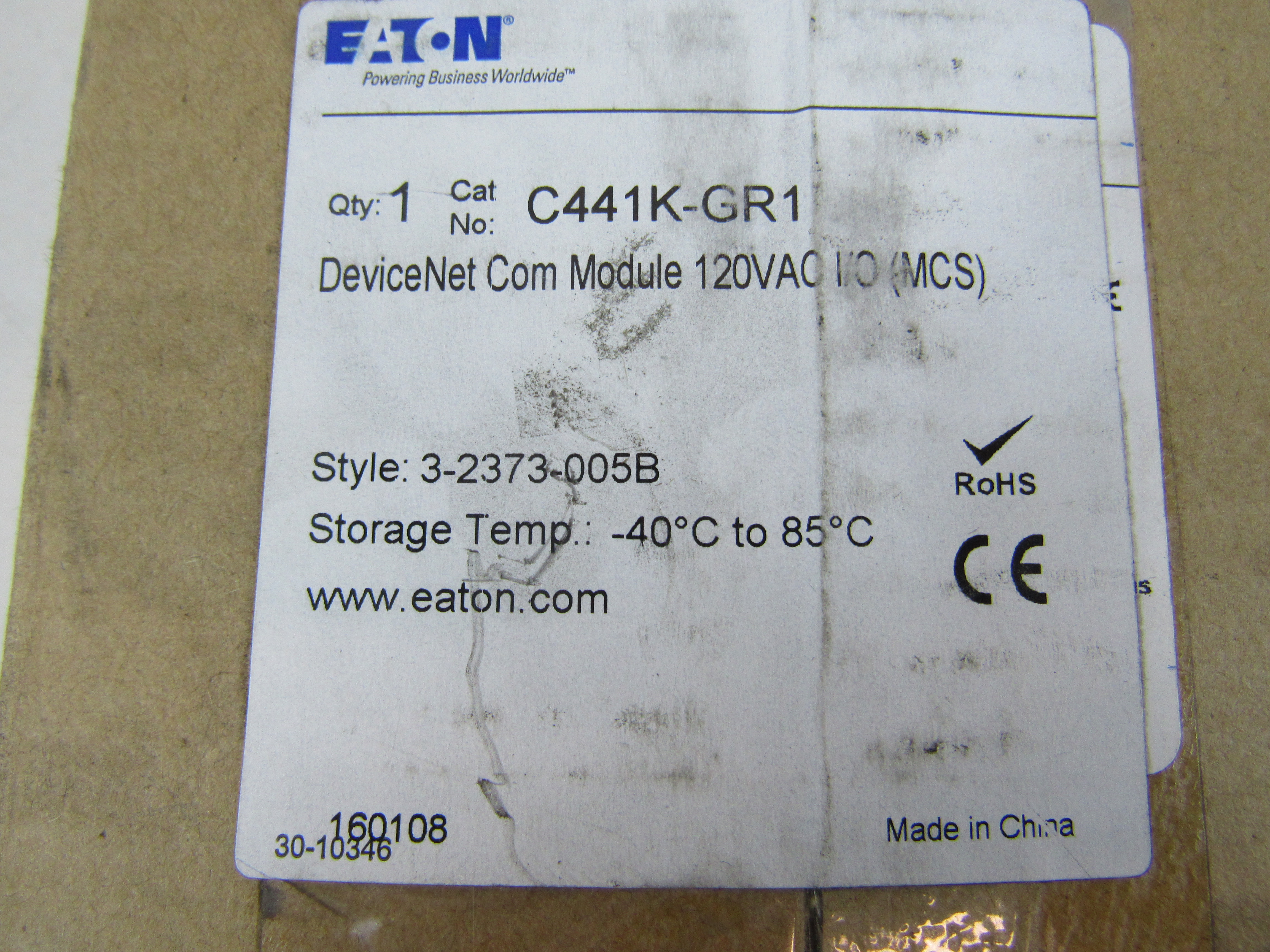 Eaton C441K-GR1 Programmable Logic Controllers PLCs Communication module 24V