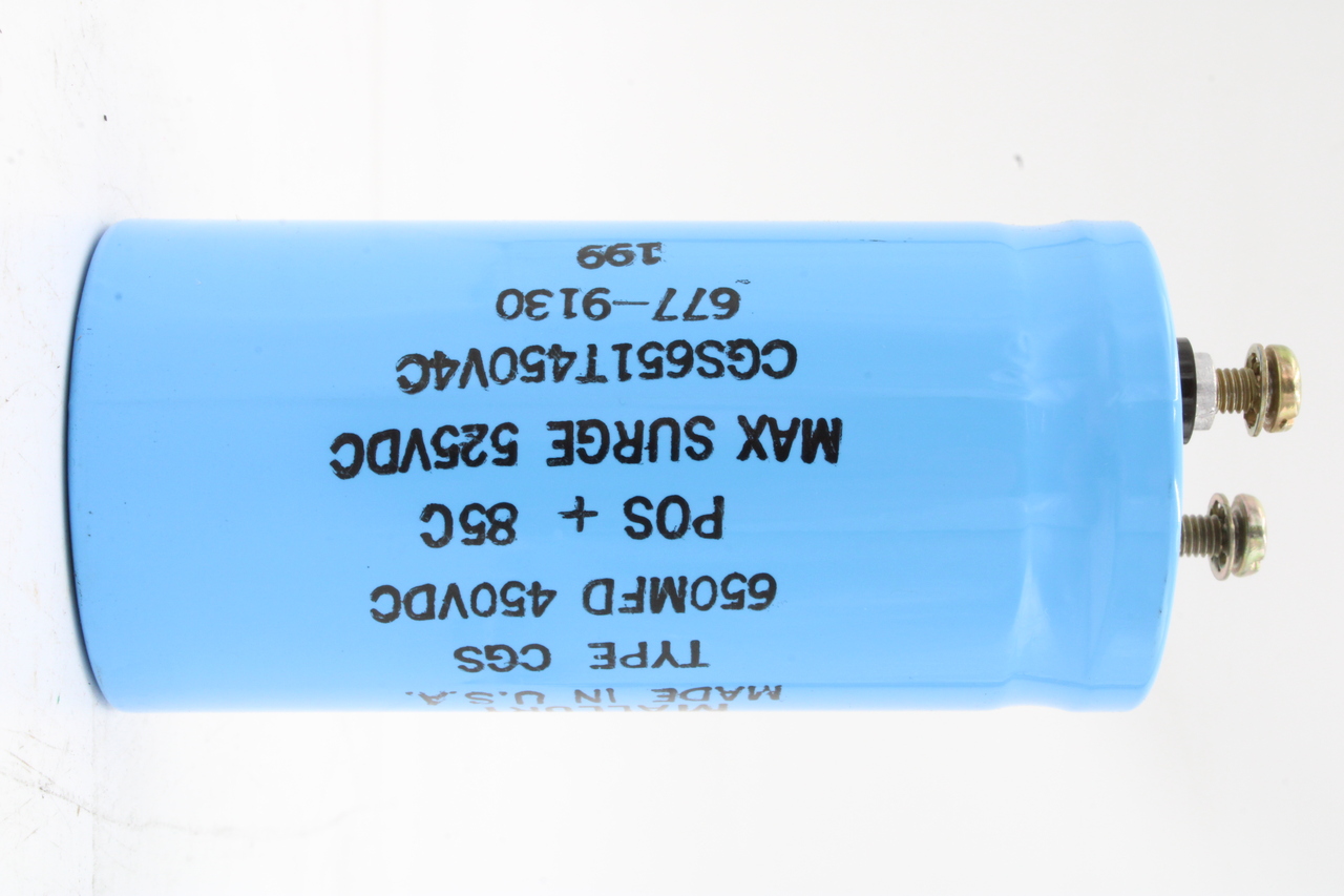 Mallory CGS651T450V4C Capacitors (Repackaged) Mallory CGS651T450V4C Capacitors (Repackaged)