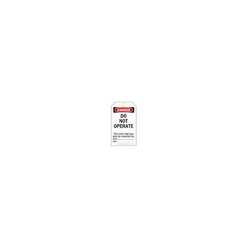 Brady Worldwide 66050 Lockout Tag