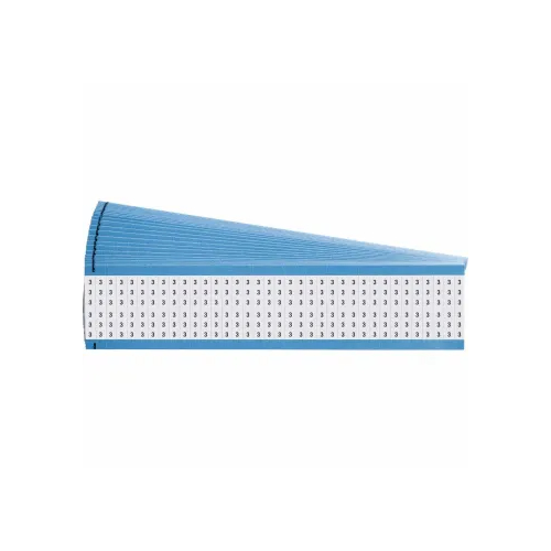 Brady Worldwide WM-3-PK Pre-Printed Wire Marker Card