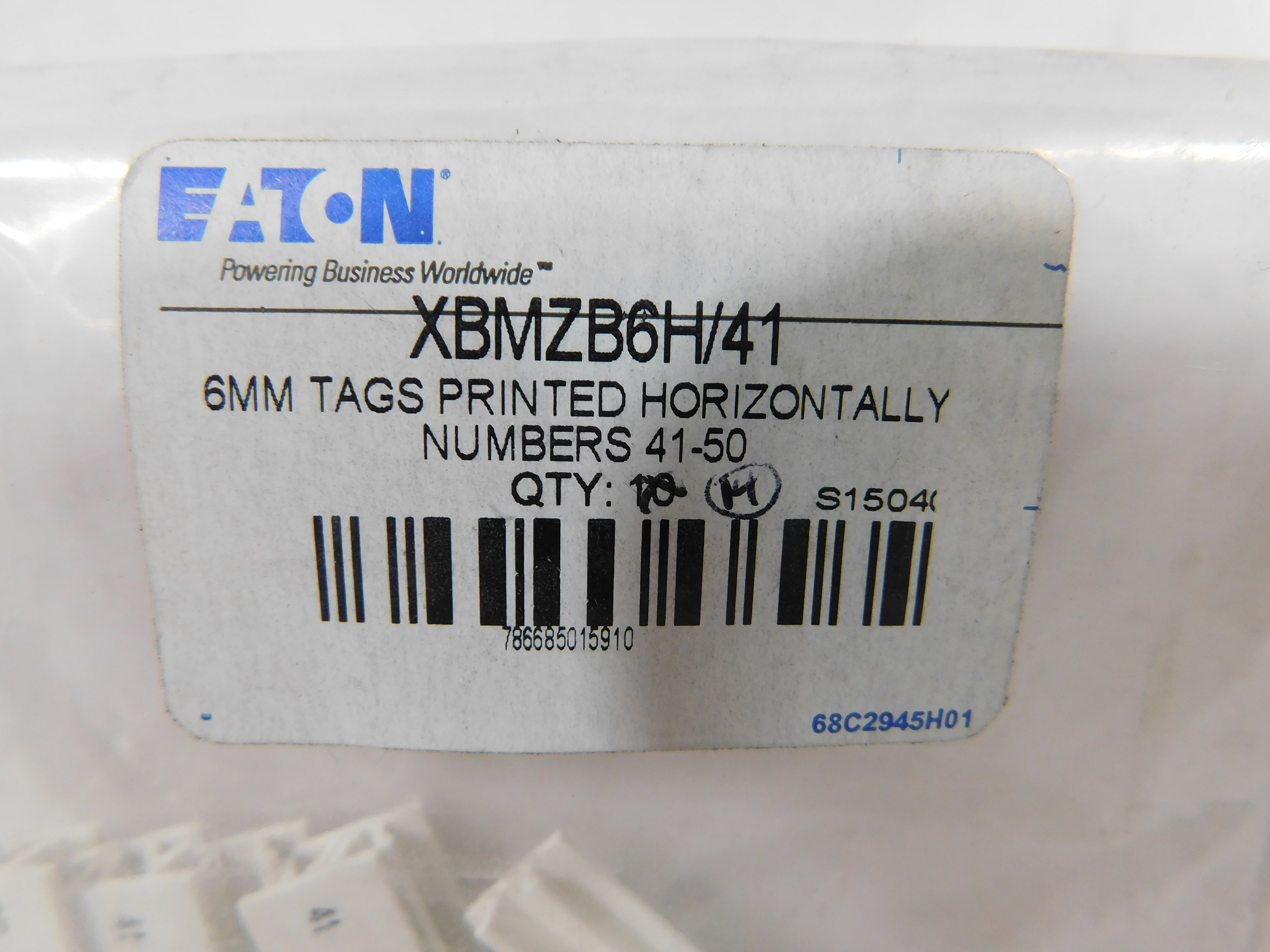 Eaton XBMZB6H/41 Contact Accessories
