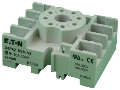 Eaton D3PA2 Relay Socket (Repackaged)