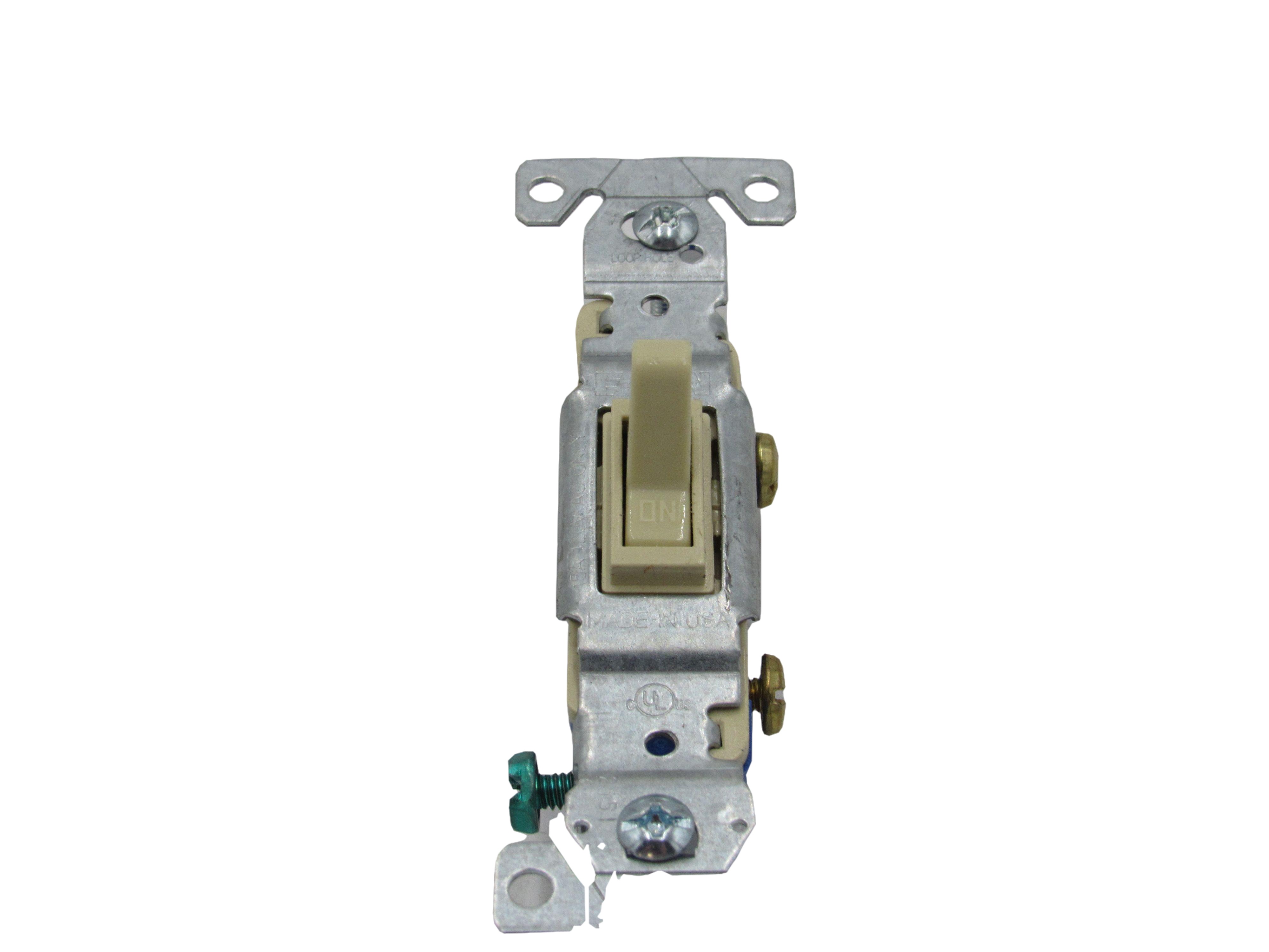 Eaton Wiring Devices 1301-7V AC Toggle Switch (Repackaged)