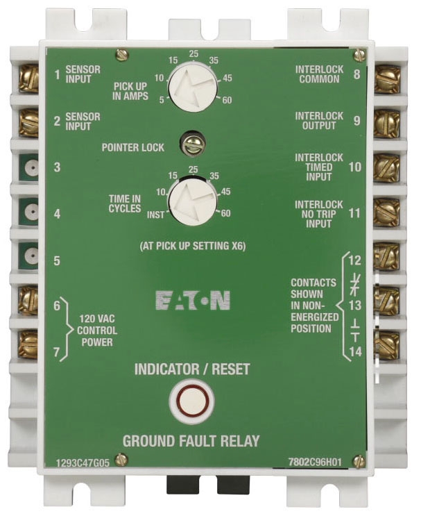 Eaton GFR60E Ground Fault Relay