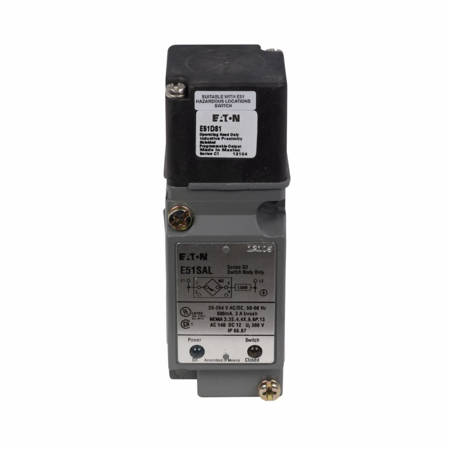 Eaton E51ALS1 Modular Limit Switch Inductive Proximity Sensor (Repackaged)