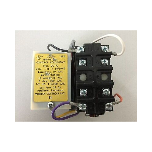 Warrick Controls 2C1F0 Relays