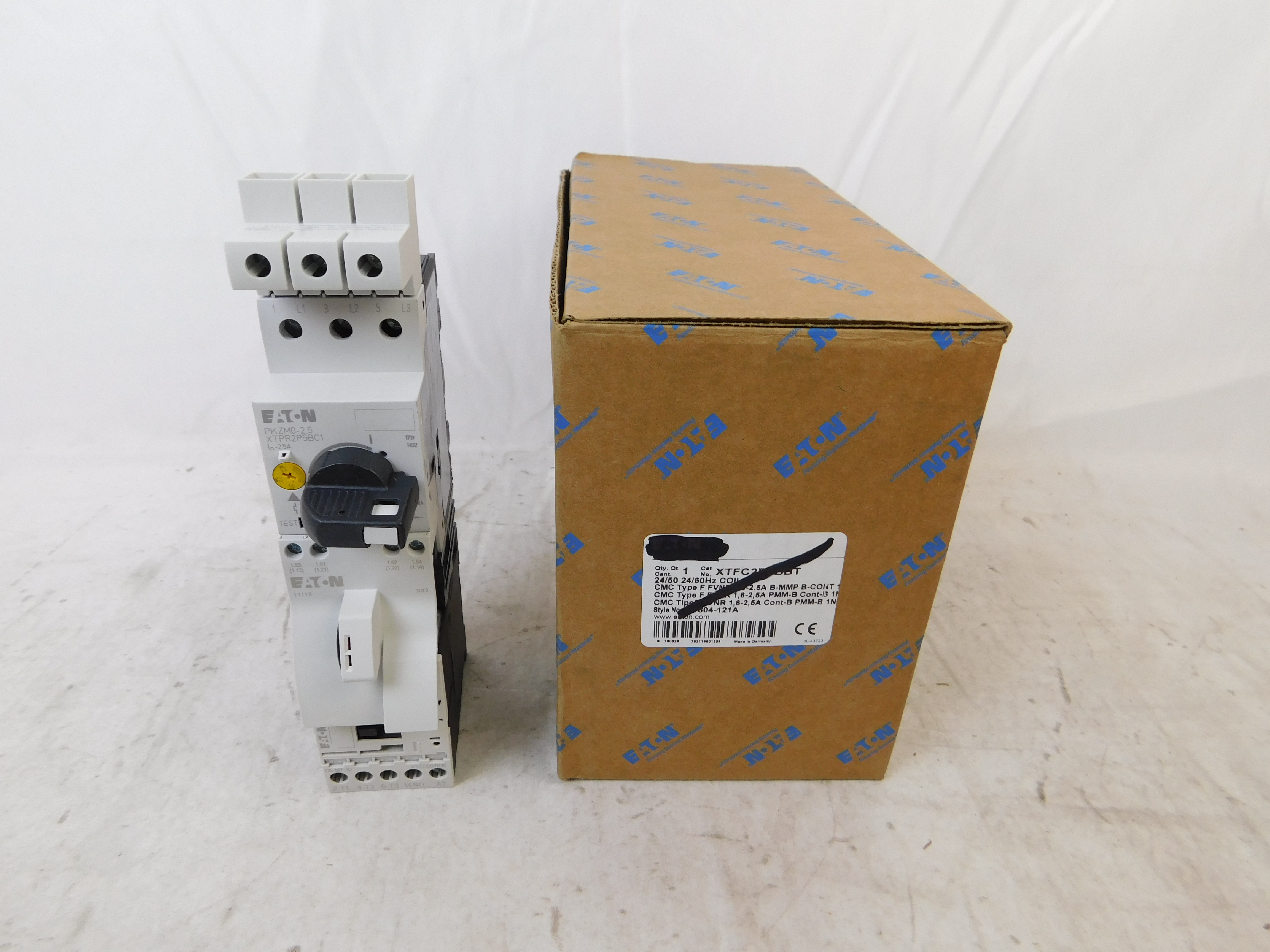 Eaton XTFC2P5BBT Motor Controllers Non-Reversing 4A B Frame EA