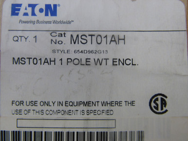 Eaton MST01AH Motor Starter