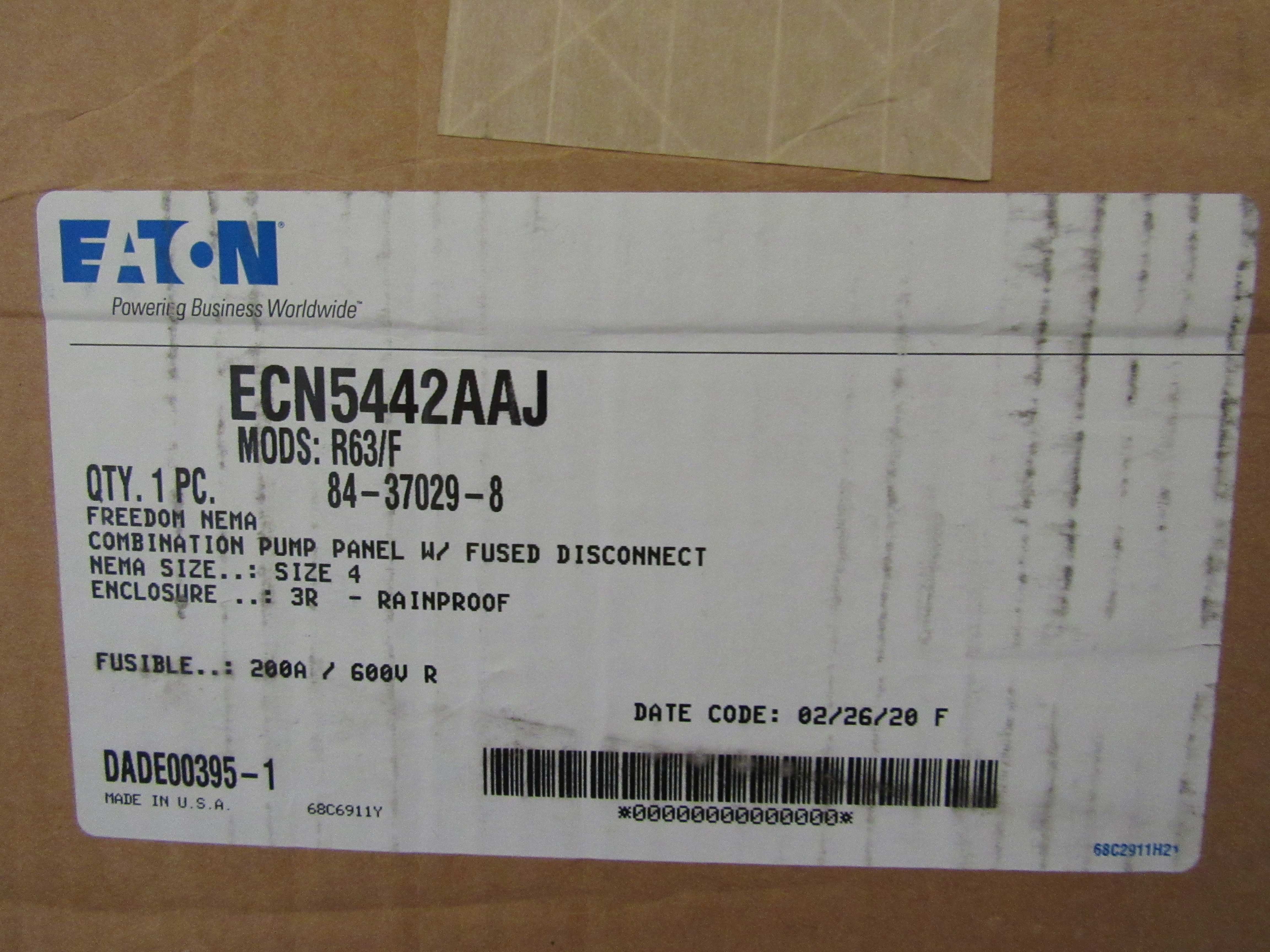 Eaton ECN5442AAJ Combination Starters