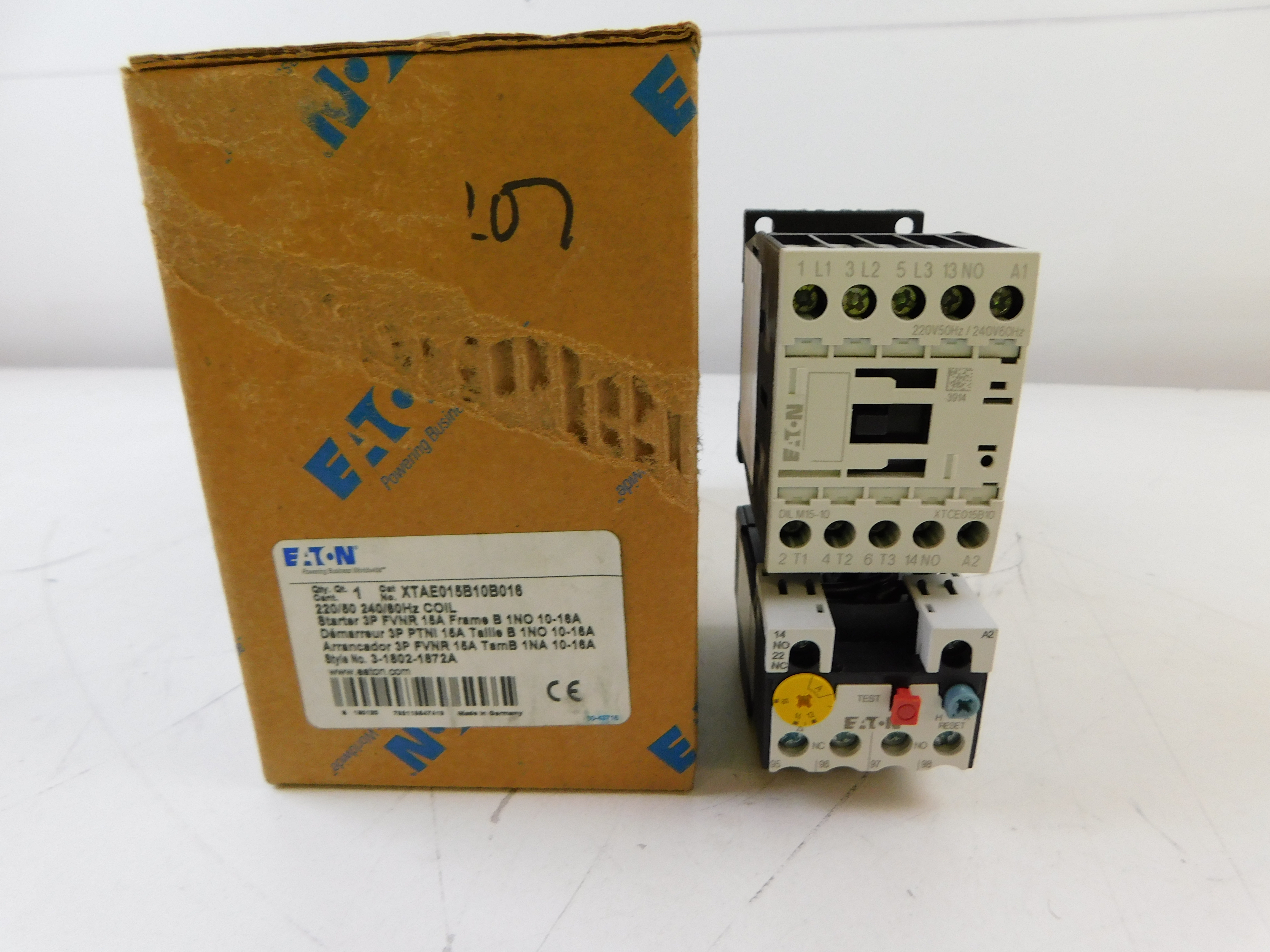 Eaton XTAE015B10B016 Non-Reversing Starters