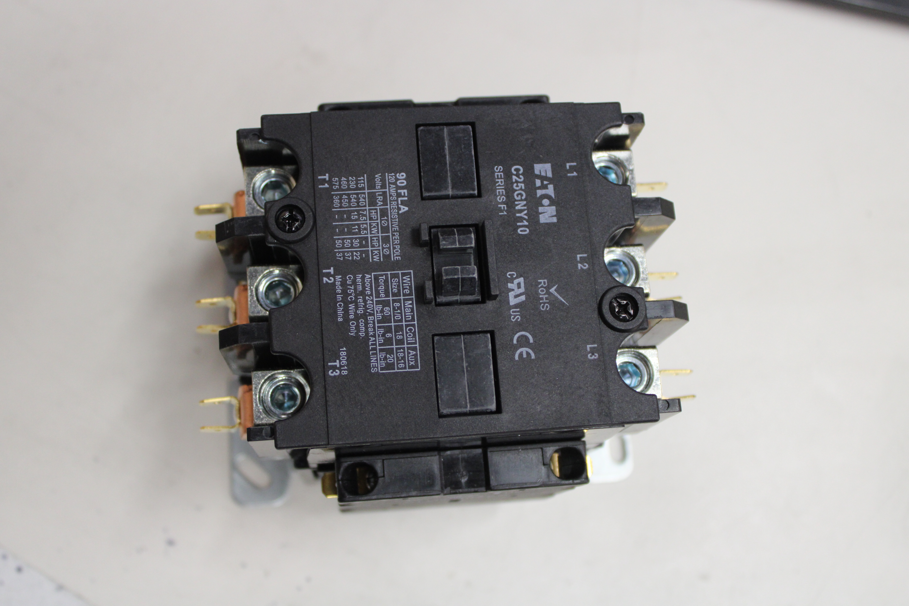 Eaton C25GNY10 Definite Purpose Contactors Eaton C25GNY10 Definite Purpose Contactors
