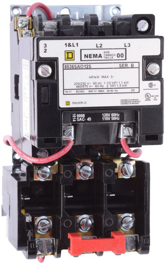 Square D 8536SBO2V03 Magnetic Starter