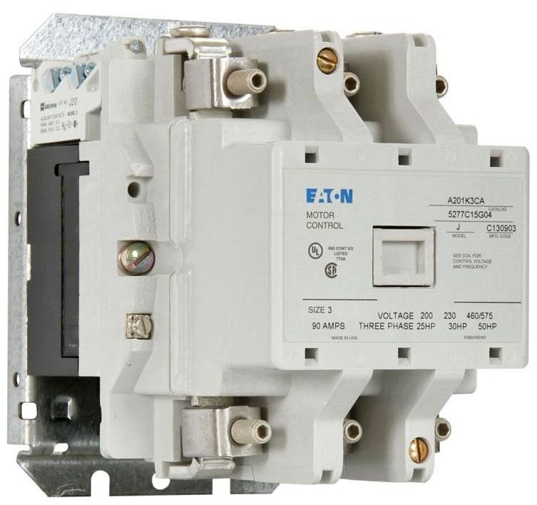 Eaton A201K3CX Motor Control Contactor