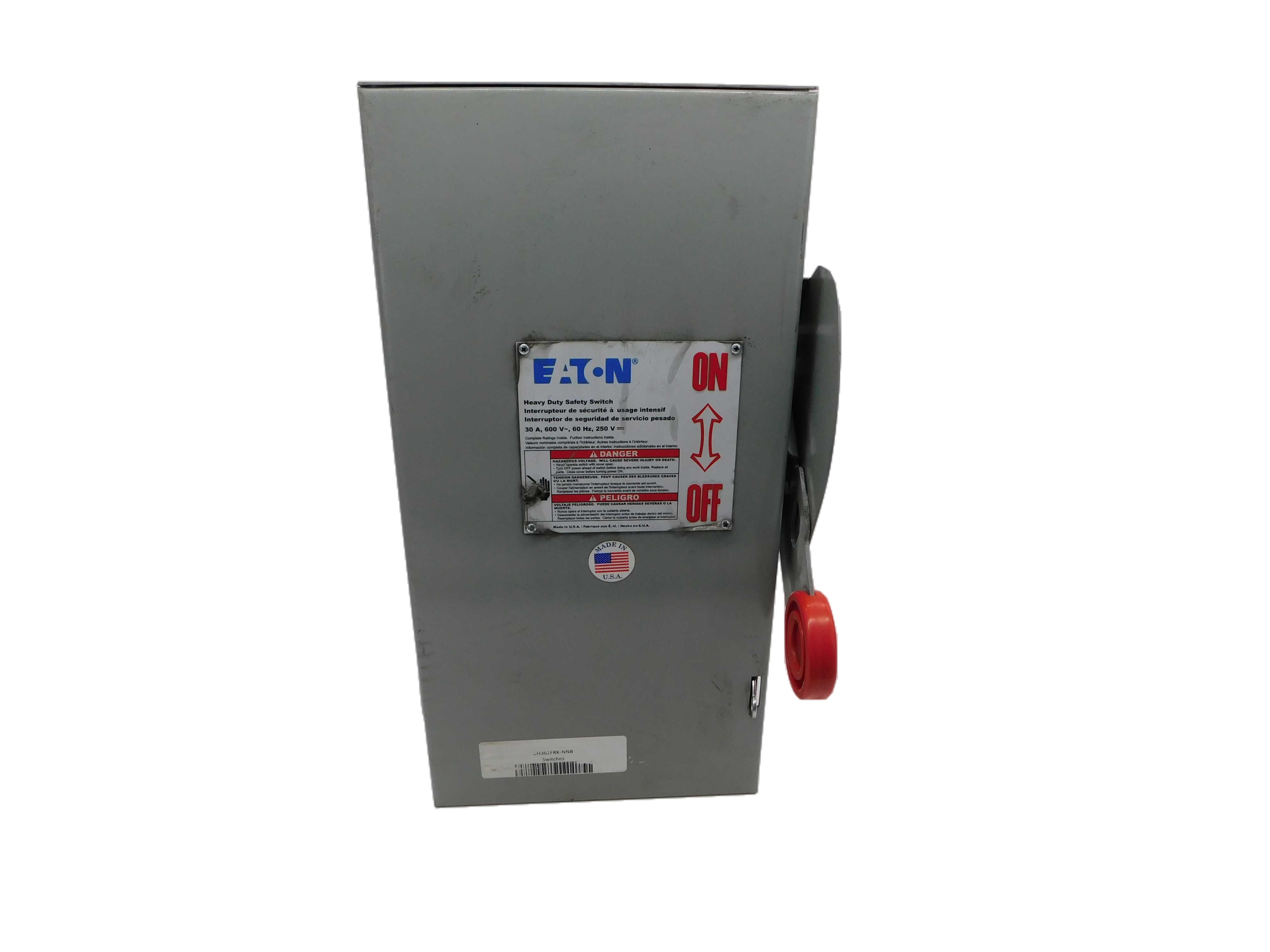 Eaton DH361FRK Single Throw Safety Switch (Repackaged)