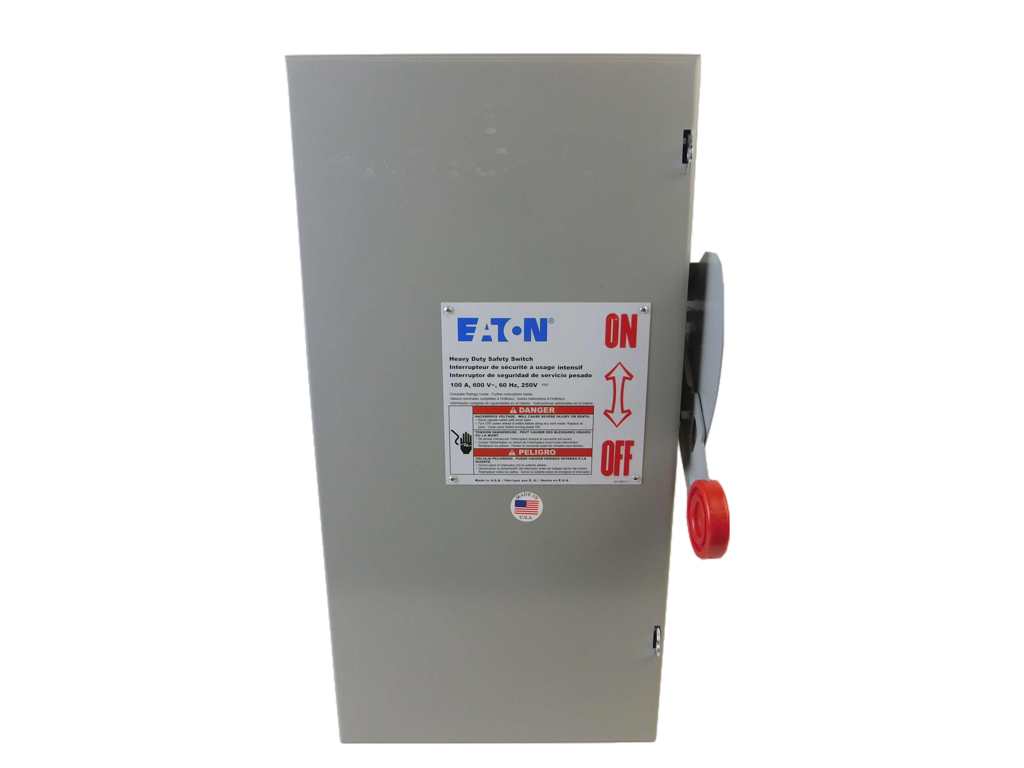 Eaton DH363UGK Single Throw Safety Switch