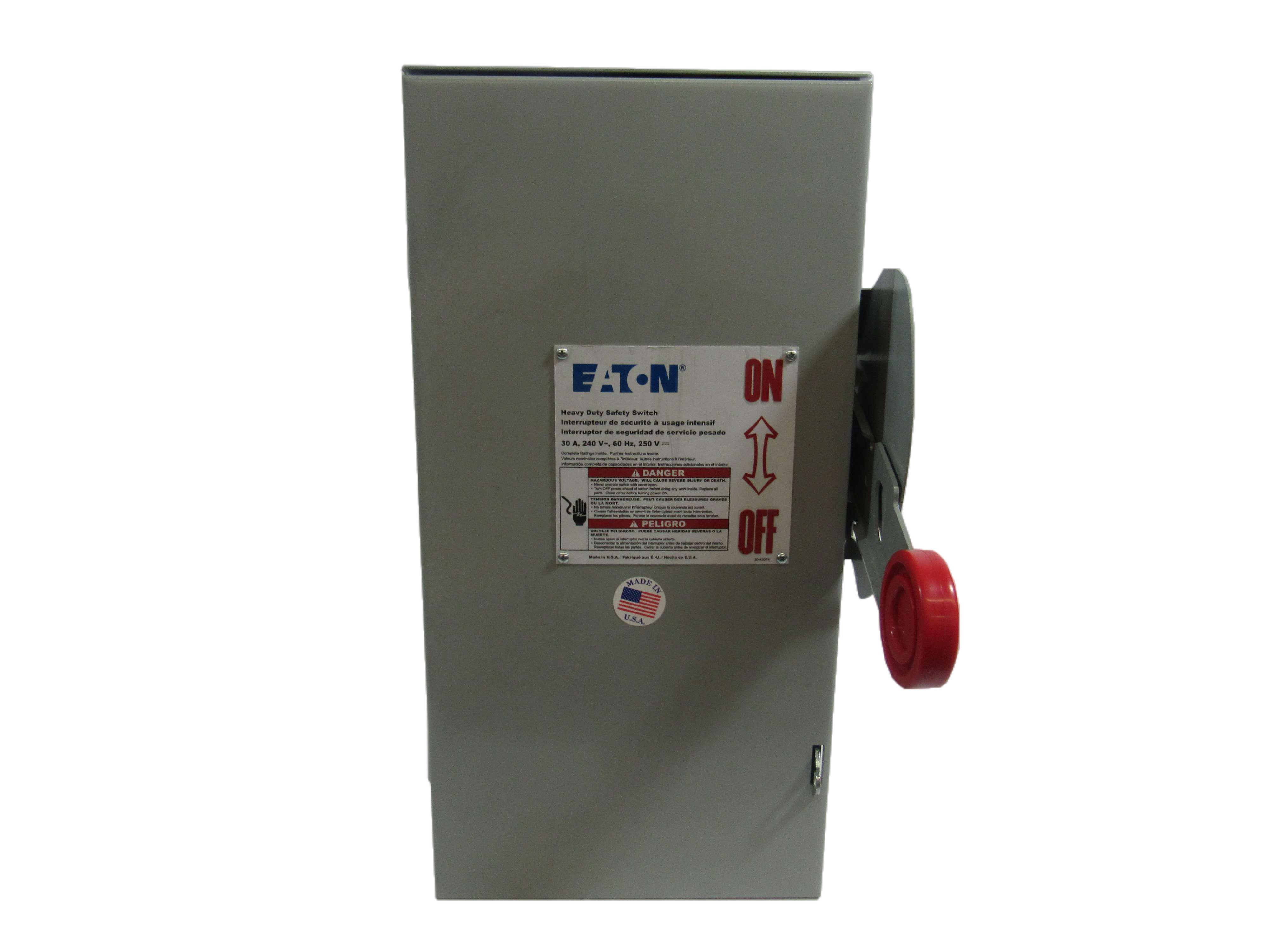 Eaton DH221NRK Single Throw Safety Switch