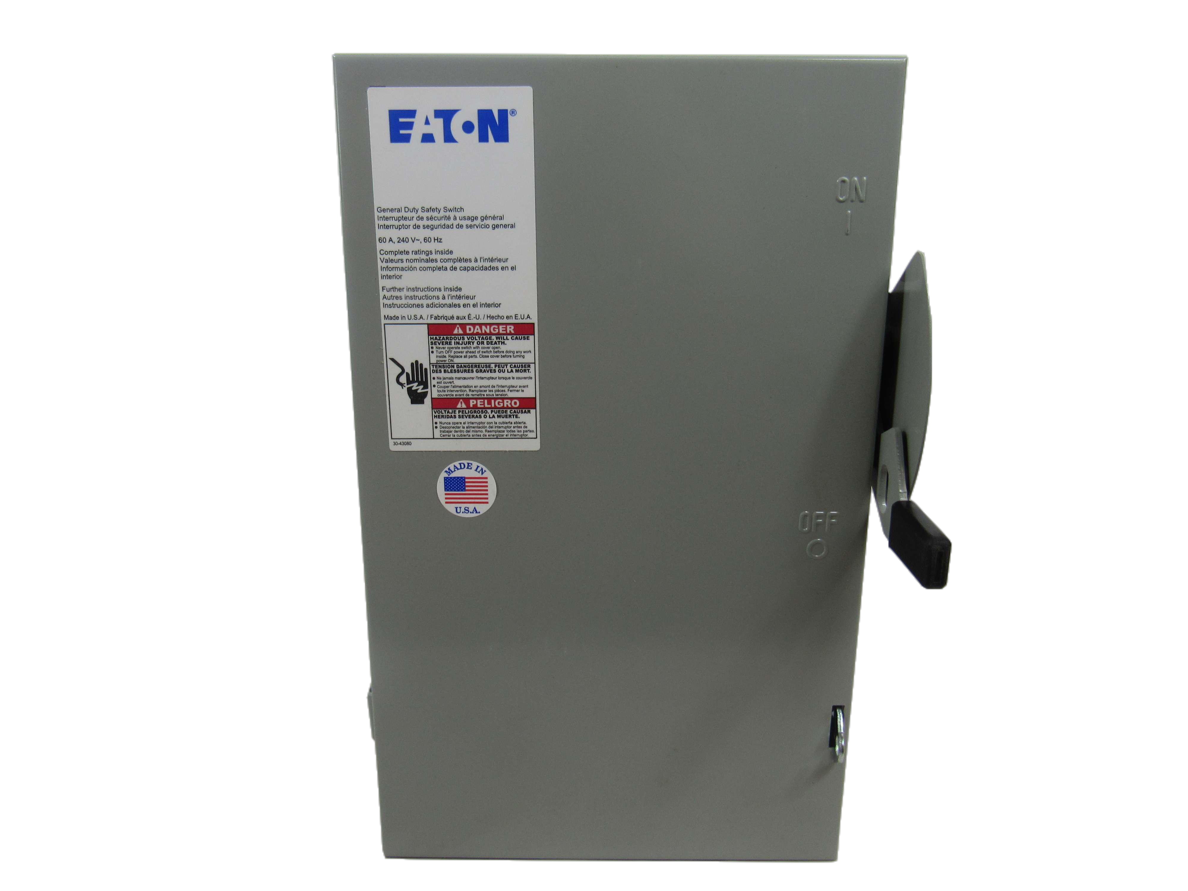 Eaton DG322NGB Single Throw Safety Switch