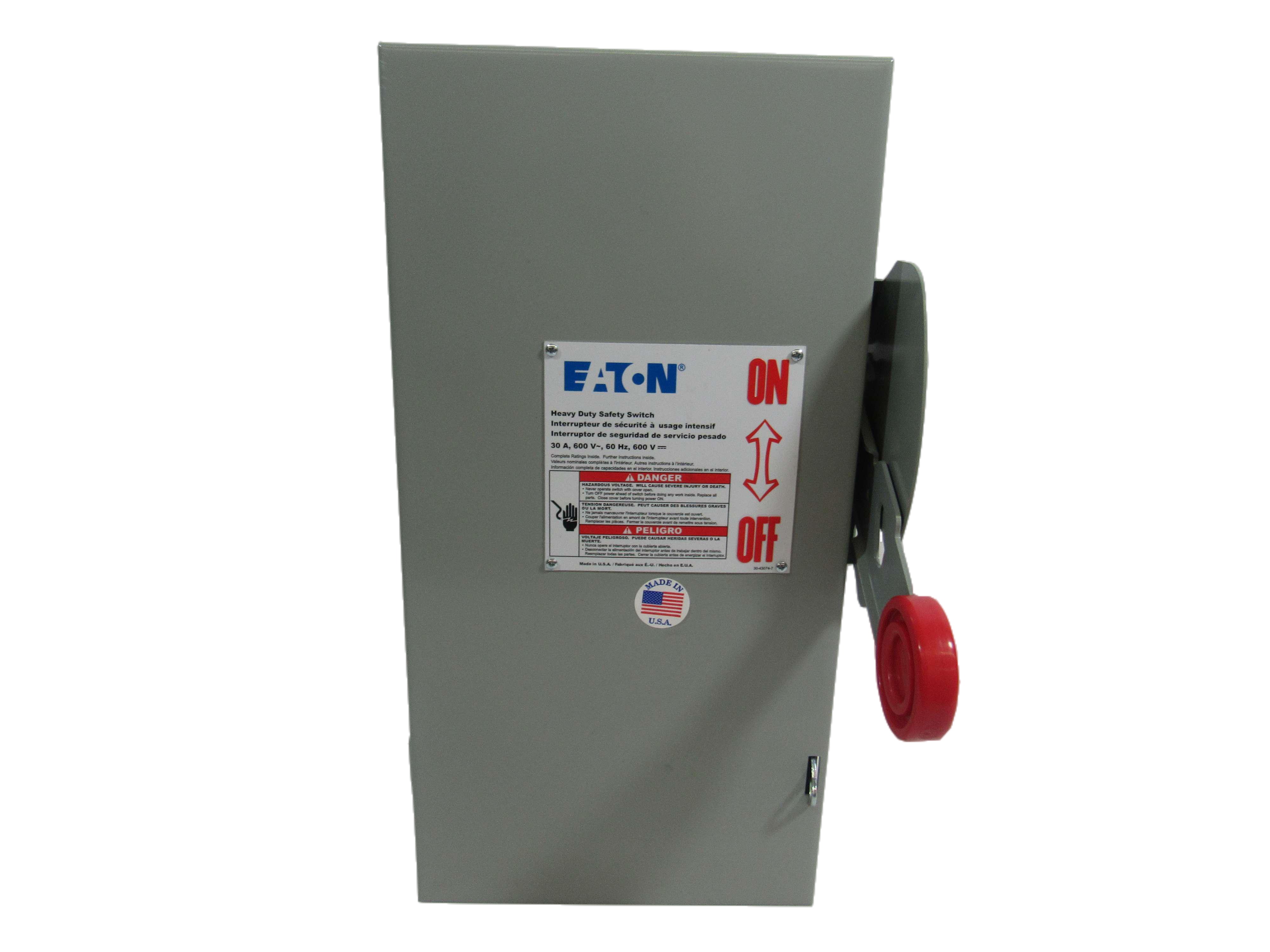 Eaton DH261UGK Single Throw Safety Switch