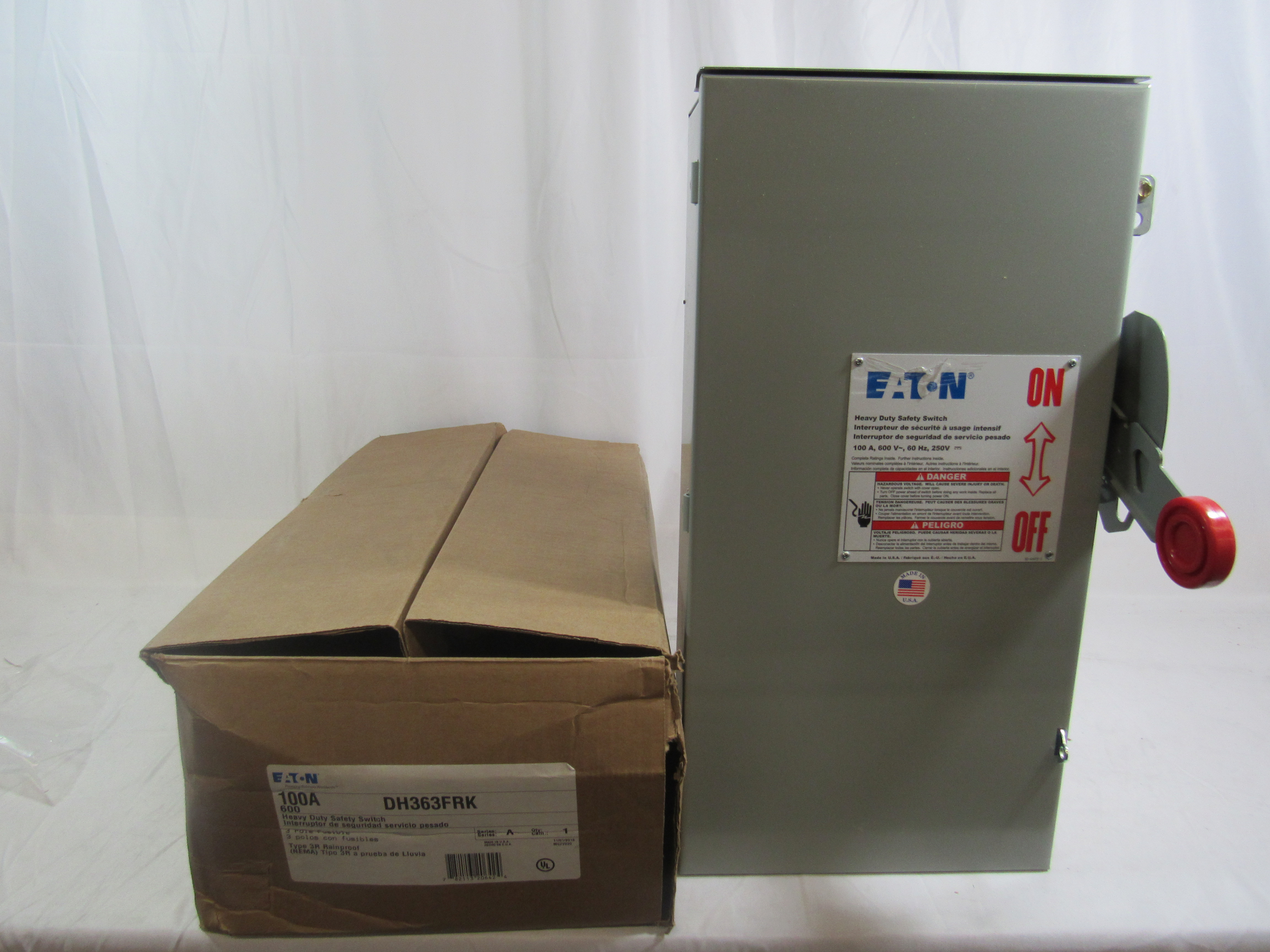 Eaton DH363FRK Single Throw Safety Switch
