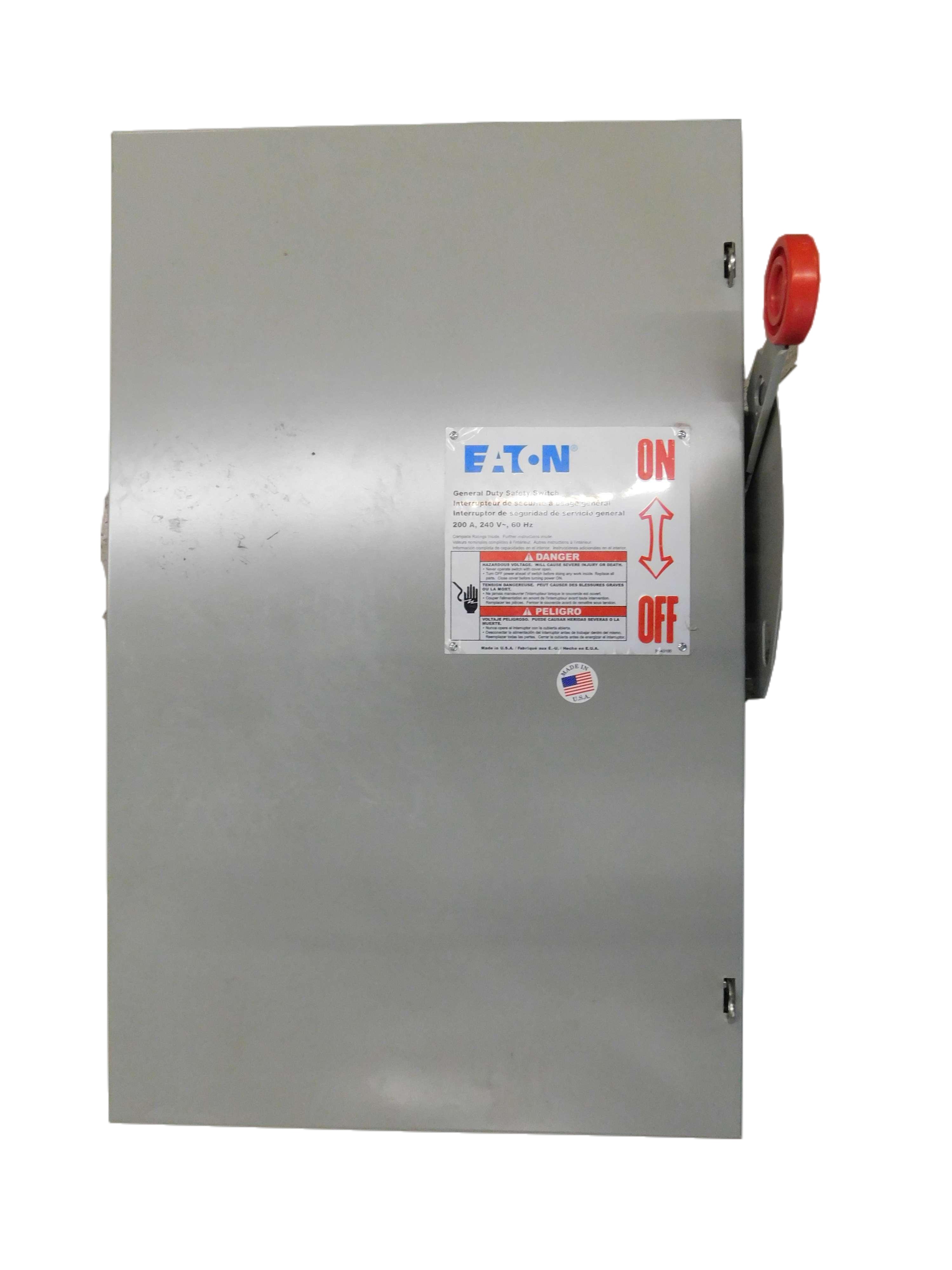 Eaton DG324NGK Single Throw Safety Switch