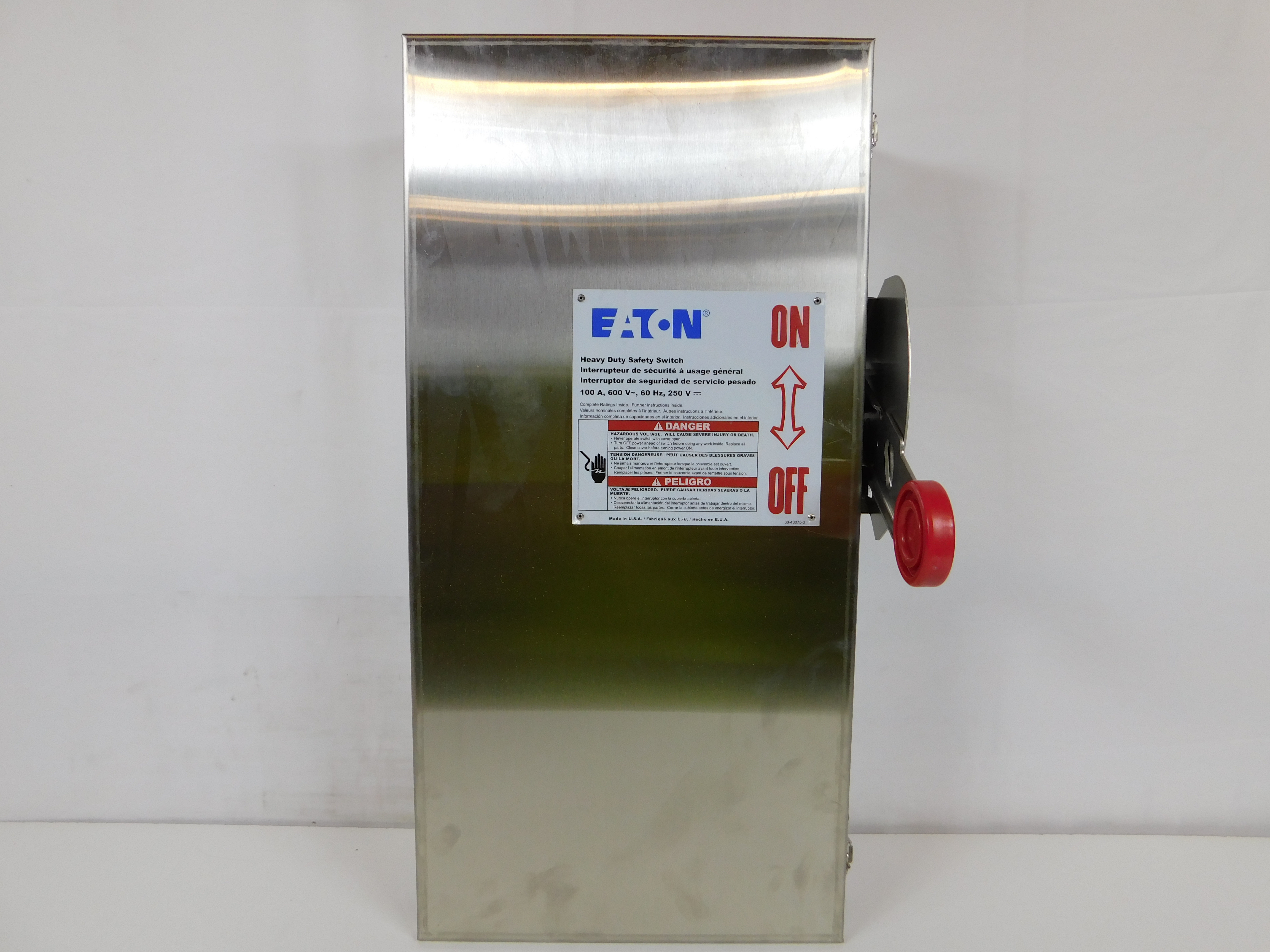 Eaton DH363NWK Single Throw Safety Switch (Repackaged)