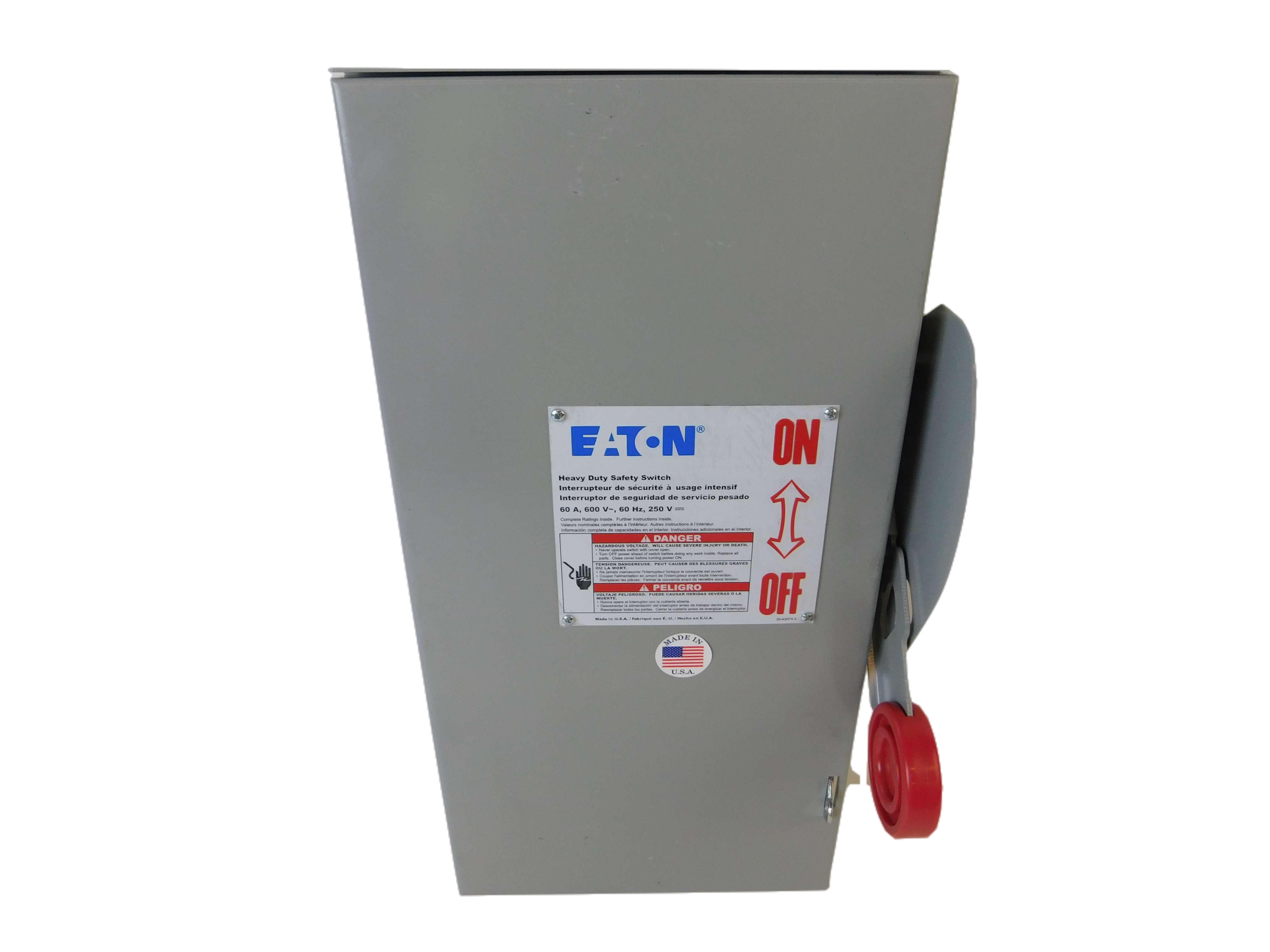 Eaton DH362FRK Single Throw Safety Switch