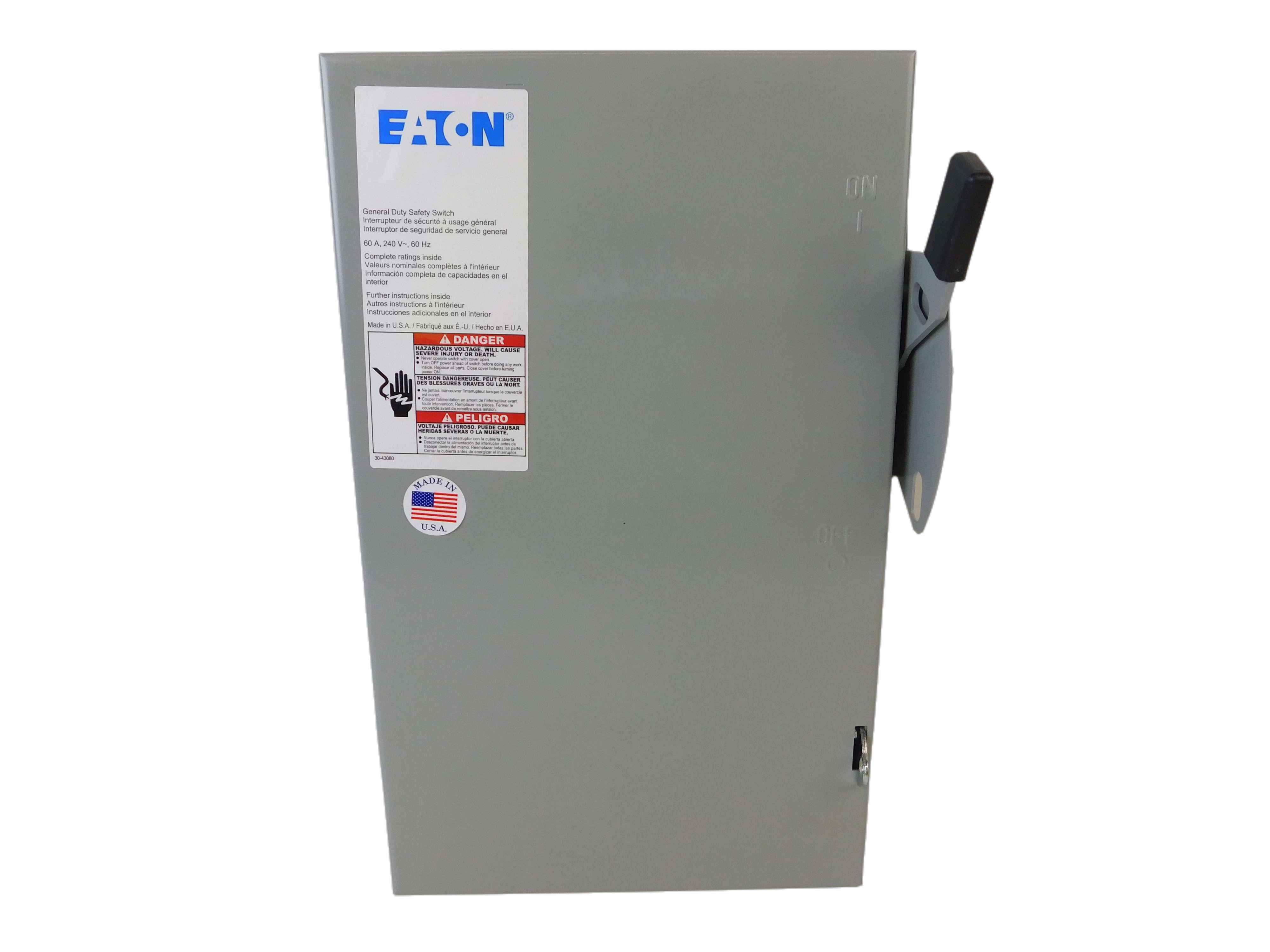 Eaton DG222UGB Single Throw Safety Switch