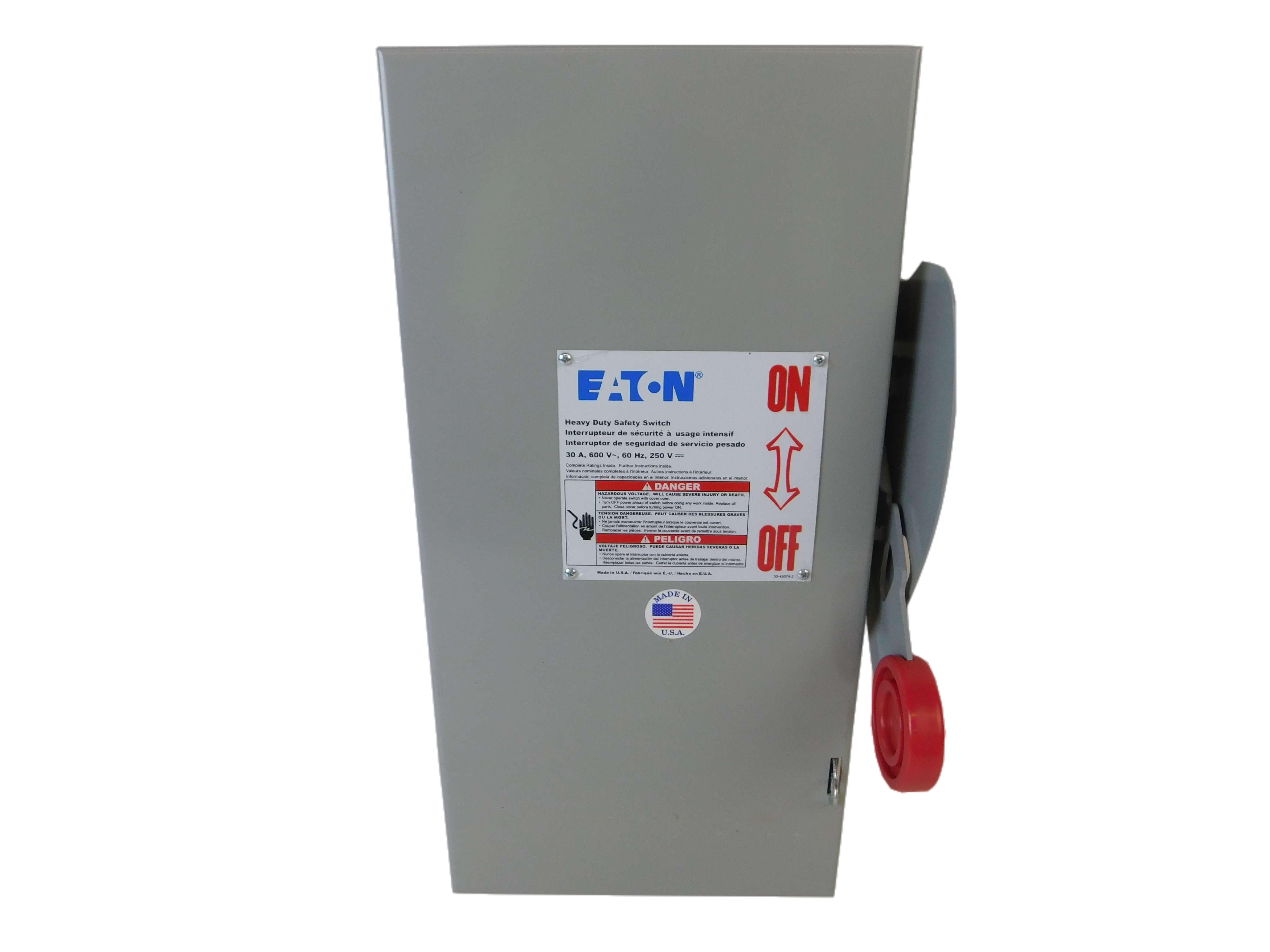 Eaton DH361UGK Single Throw Safety Switch