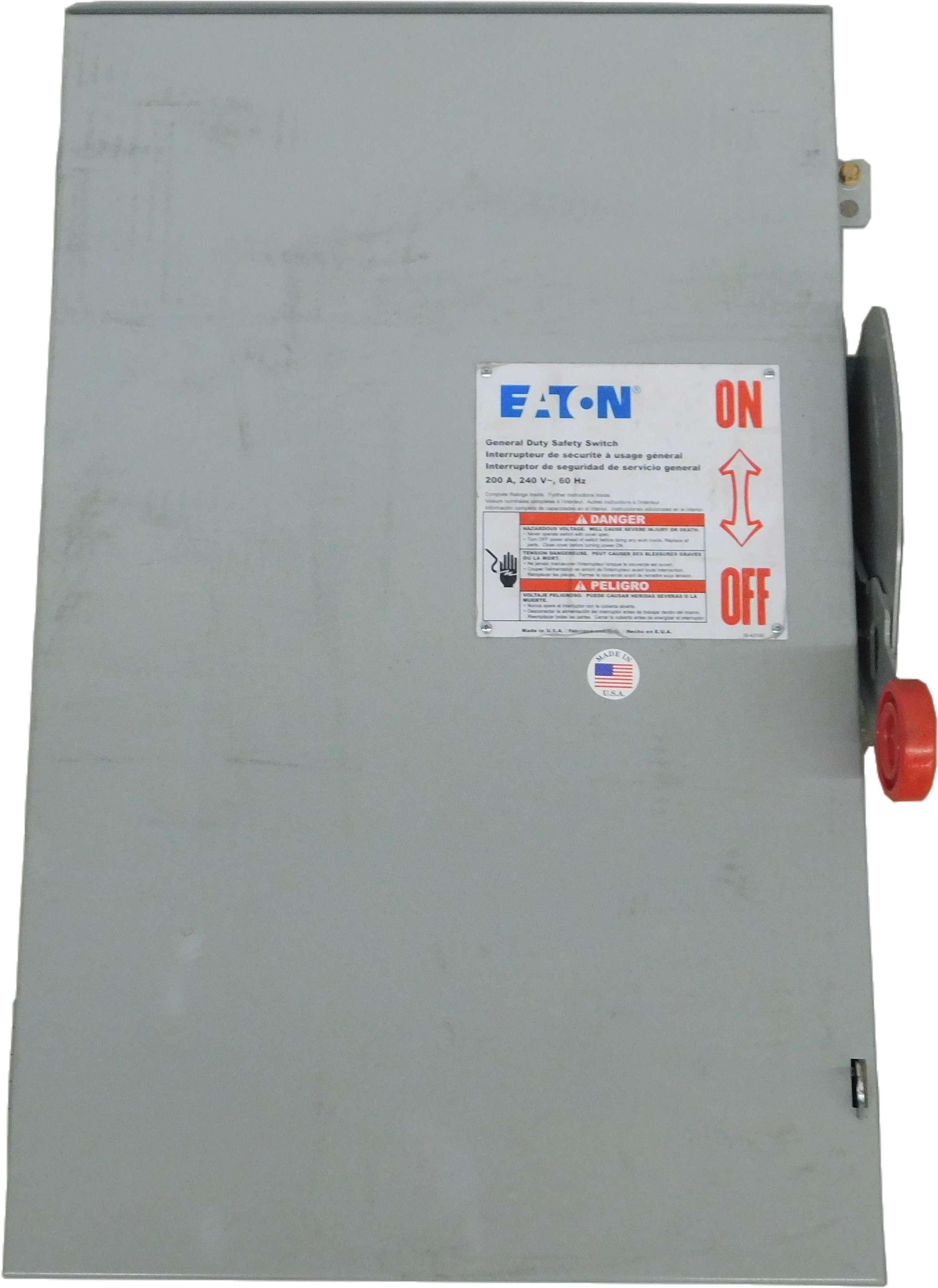 Eaton DG324URK Single Throw Safety Switch