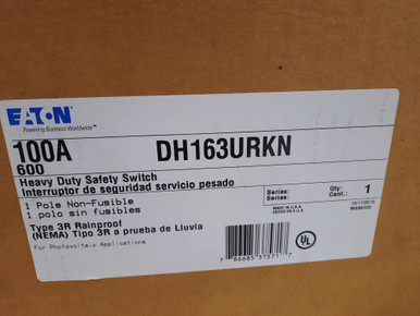 Eaton DH163URKN Safety Switches