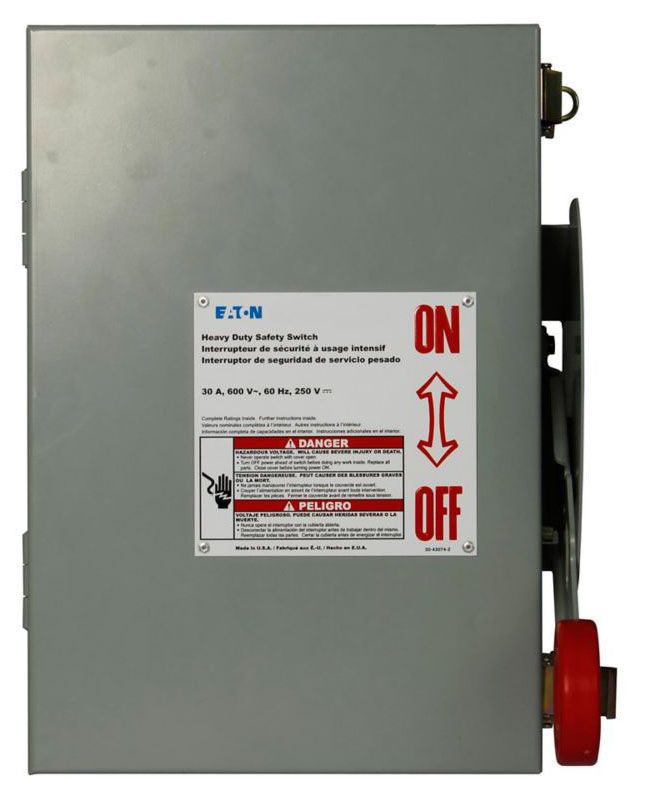 Crouse-Hinds DH361UDK Heavy Duty Safety Switches