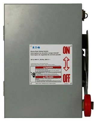 Eaton DH261UDK Single Throw Safety Switch