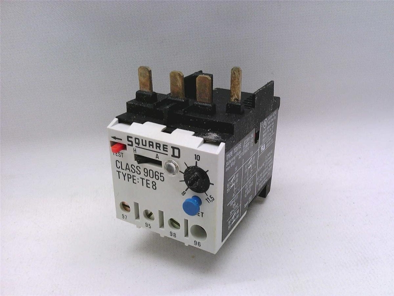 Square D 9065TE8 Relays