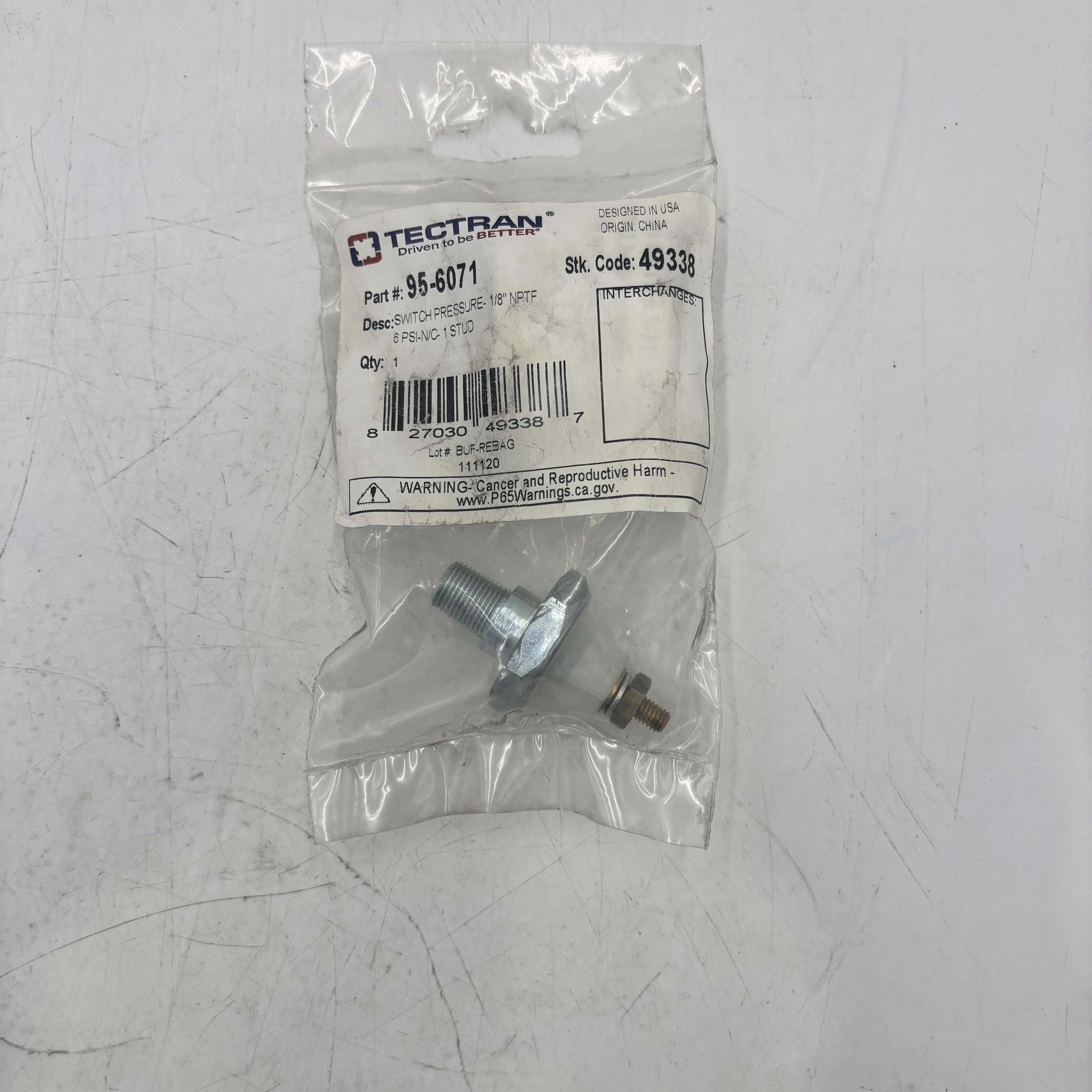 TECTRAN 95-6071 Pressure and Temperature Control Valves TECTRAN 95-6071 Pressure and Temperature Control Valves