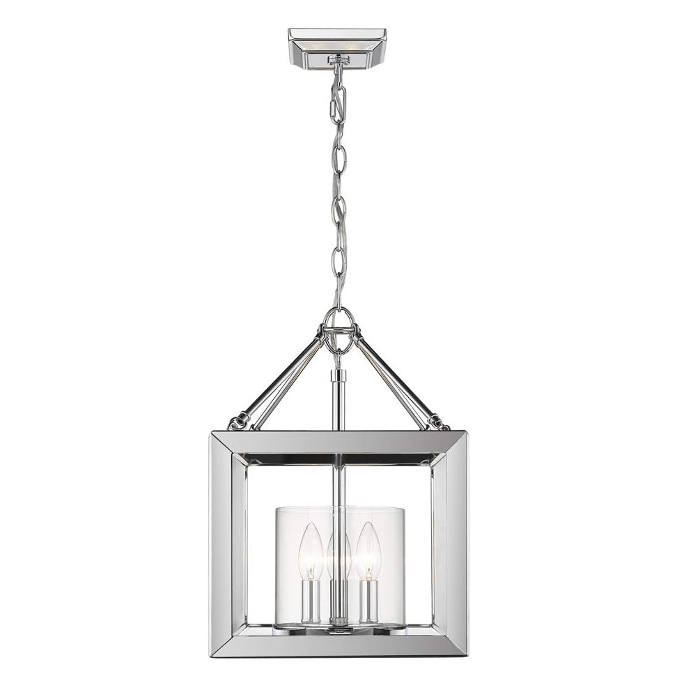 Golden Lighting 2074-SF-CH-CLR Outdoor Lighting Golden Lighting 2074-SF-CH-CLR Outdoor Lighting