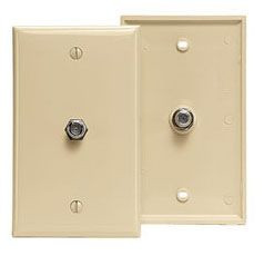 Leviton Manufacturing 80781-I Video Wall Jack