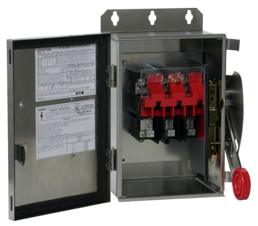 Eaton DH362UWK316 Heavy Duty Safety Switches